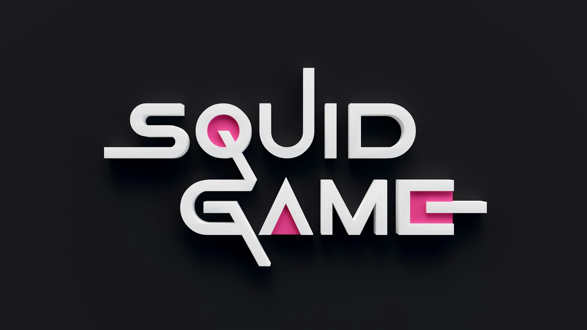 a logo for a video game called squid game
